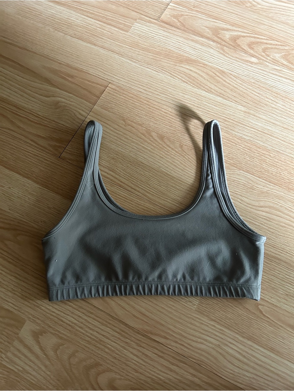 Aritzia TNA Golden Butter Scoop Bra Top Medium